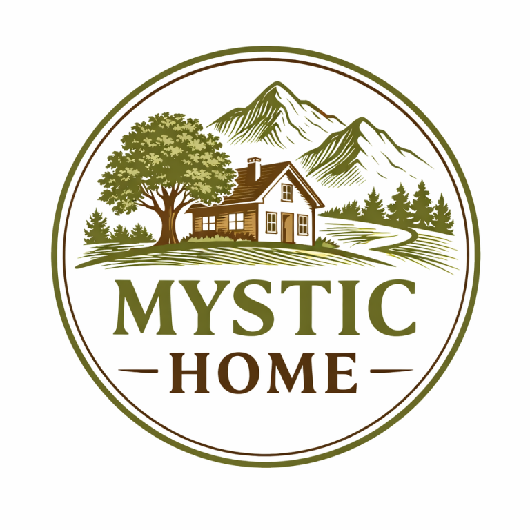 Hogar místico en la naturaleza